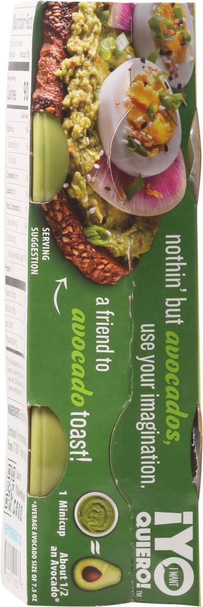 slide 7 of 13, ¡Yo Quiero! Minicups Mashed Avocado 4 ea, 4 ct