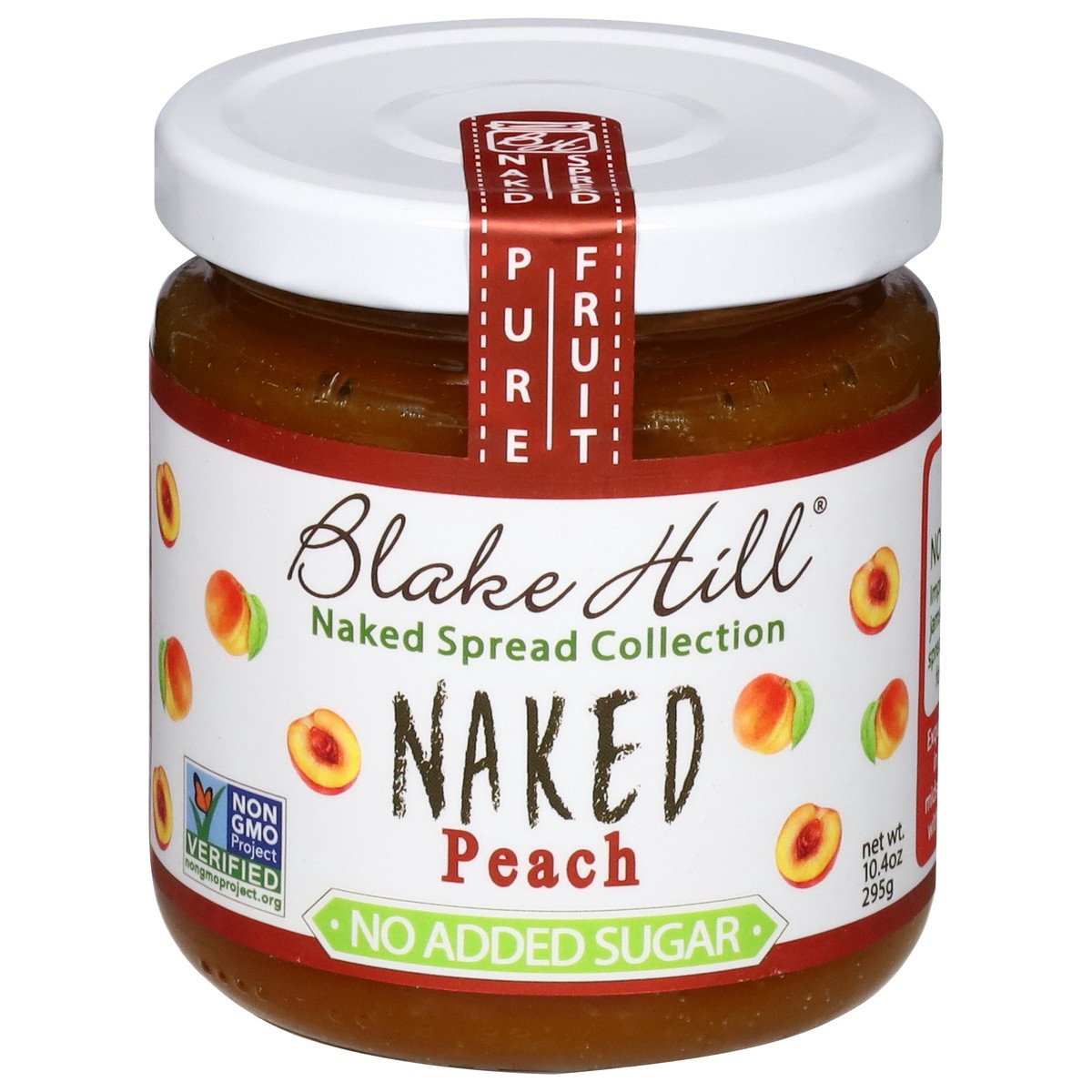 slide 6 of 13, Blake Hill Preserves No Added Sugar Naked Peach Spread 10.4 oz, 10.4 oz