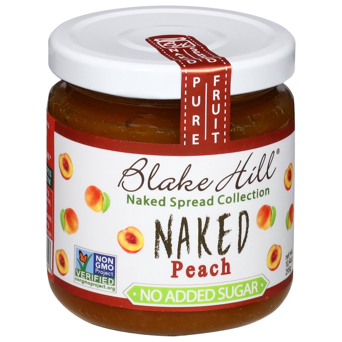 slide 10 of 13, Blake Hill Preserves No Added Sugar Naked Peach Spread 10.4 oz, 10.4 oz