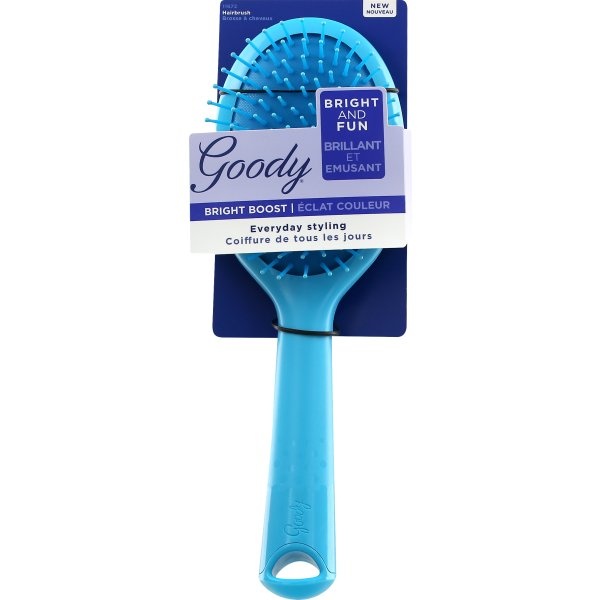 slide 1 of 1, Goody Bright Oval Hair Brush, 1 ct