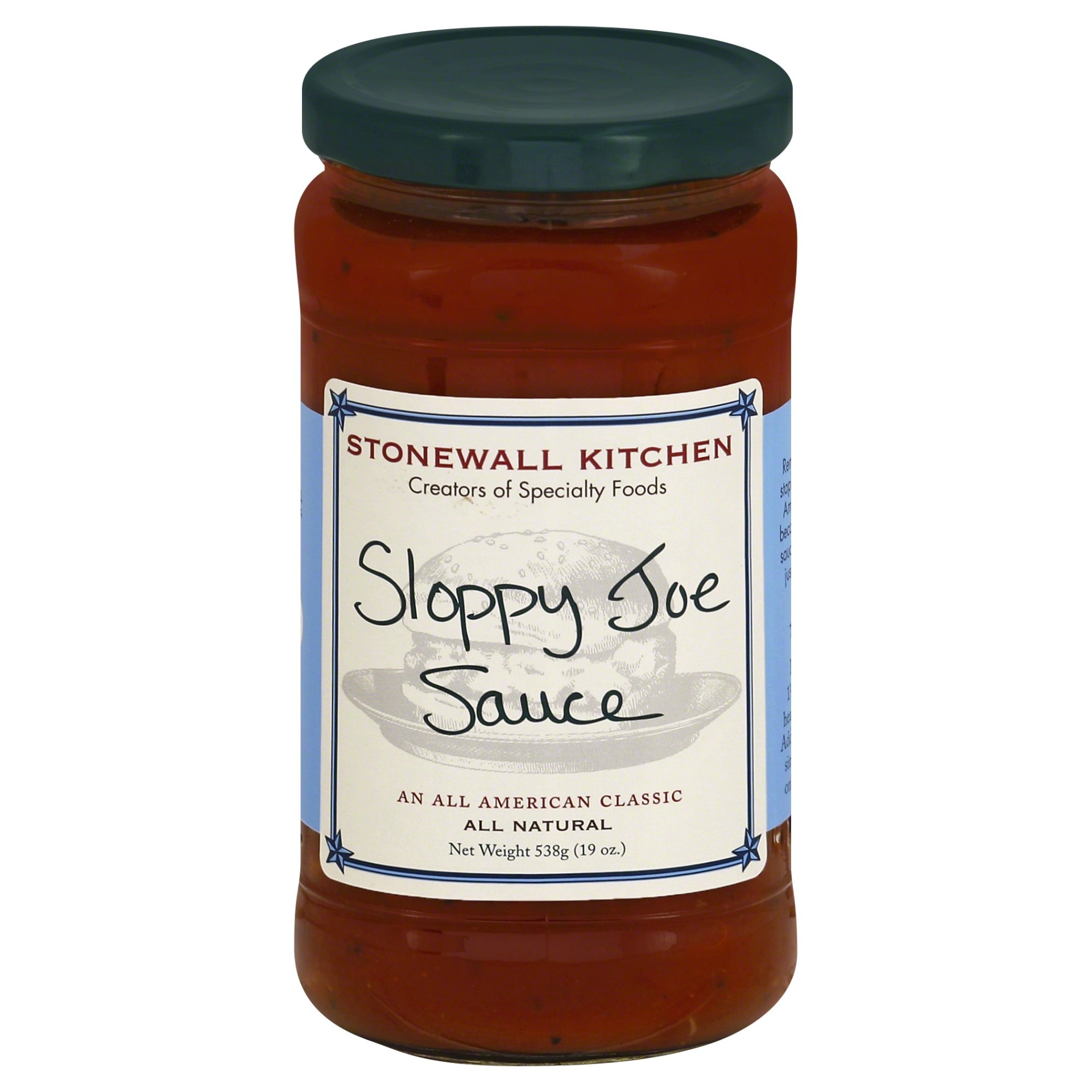 slide 1 of 1, Stonewall Kitchen Sloppy Joe Simmer Sauce, 19 oz