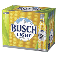 slide 6 of 9, Busch Light American Lager Beer 15 Pack, 16 fl oz Bottles, 16 oz