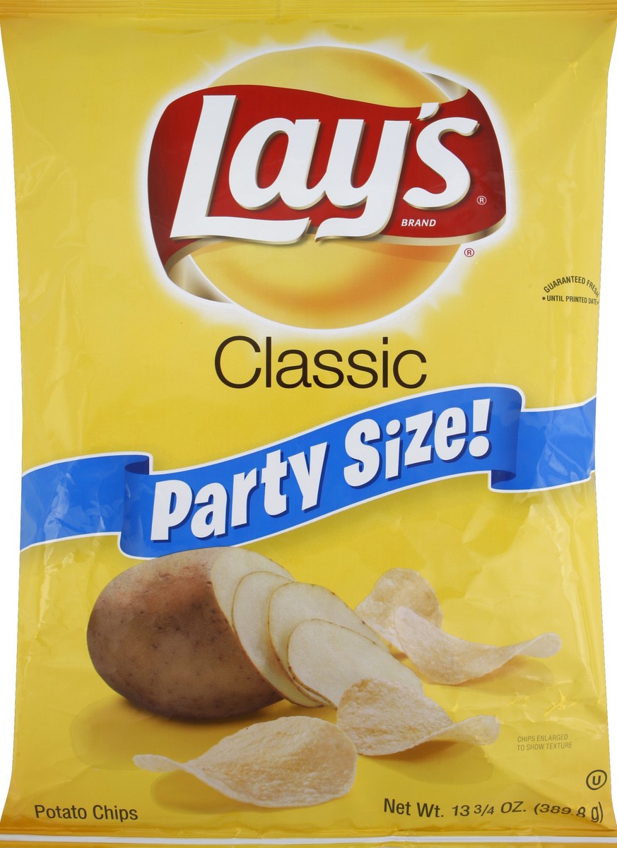 slide 5 of 6, Lay's Classic Potato Chips, 13.75 oz