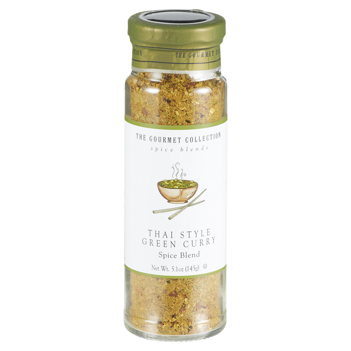 slide 1 of 1, The Gourmet Collection Thai Style Green Curry Spice Blend, 5.1 oz