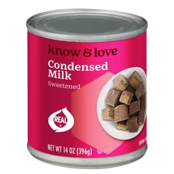 Know & Love Know And Love Sweetened Condensed Milk 14 Ounces