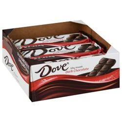 DOVE Dark Chocolate Candy Bars, Full Size Candy Bars, Suitable for Snacking, Parties, and Gift Baskets, 1.44 oz (Pack of 18)