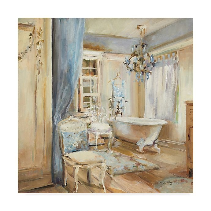 slide 1 of 4, Trademark Fine Art Boudoir Bath I Square Canvas Wall Art, 24 in