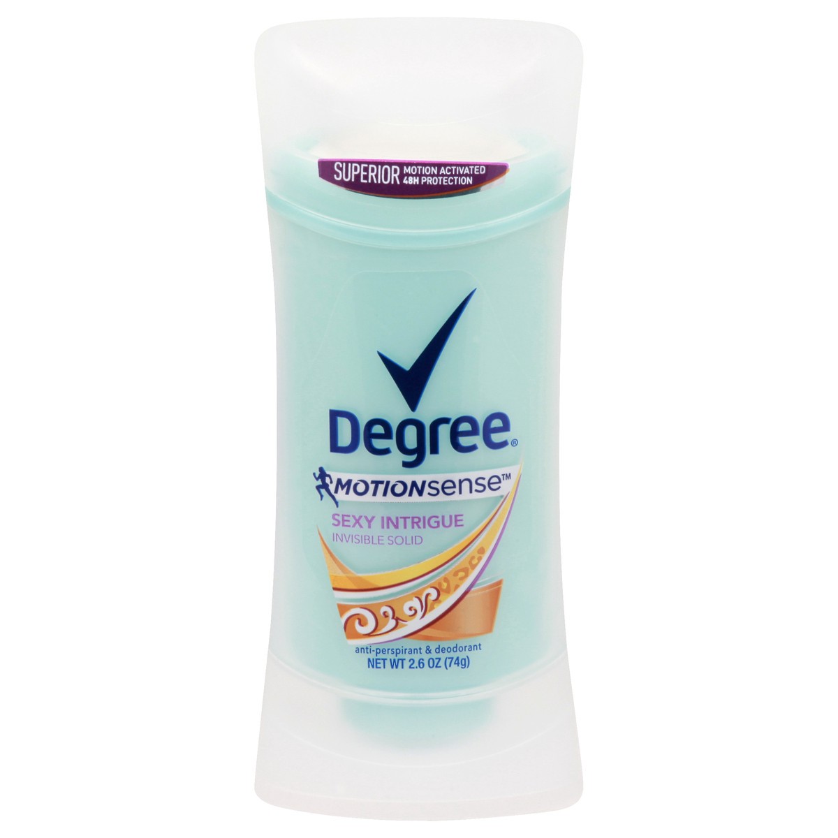 slide 10 of 12, Degree Womens Motion Sense Sexy Intrigue Invisible Solid Anti-perspirant & Deodorant, 2.6 oz