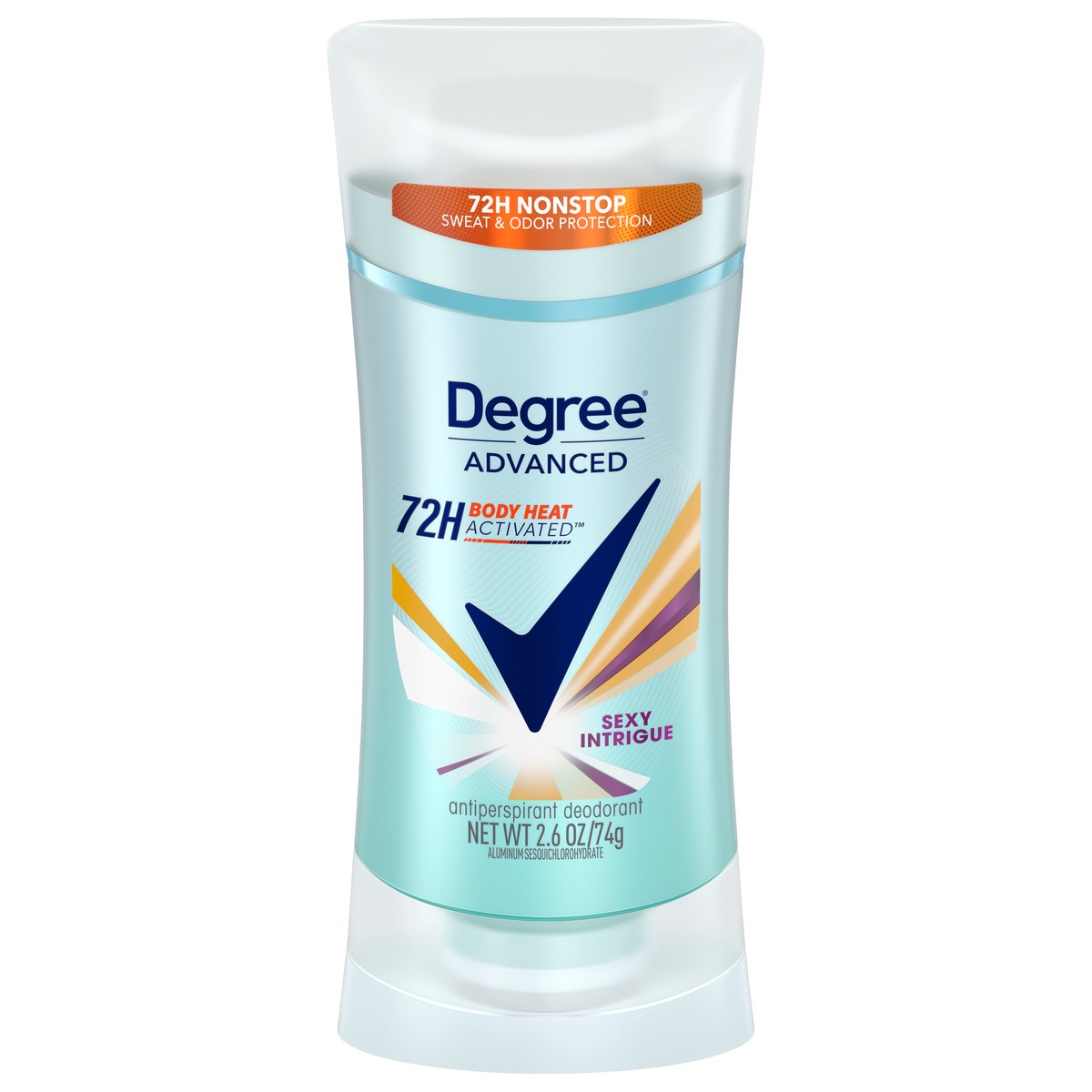 slide 1 of 12, Degree Advanced Sexy Intrigue MotionSense Antiperspirant Deodorant, 2.6 oz