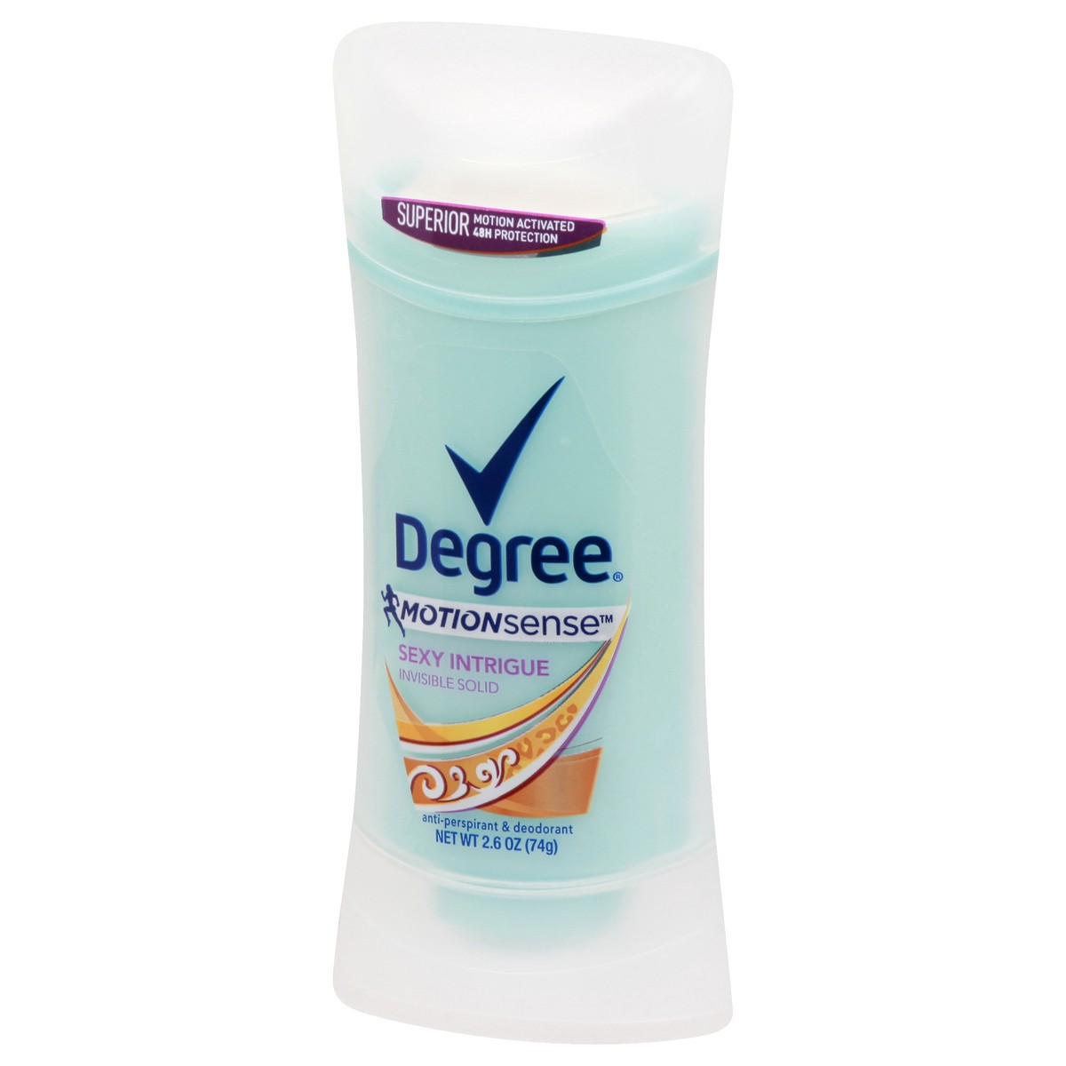 slide 11 of 12, Degree Womens Motion Sense Sexy Intrigue Invisible Solid Anti-perspirant & Deodorant, 2.6 oz
