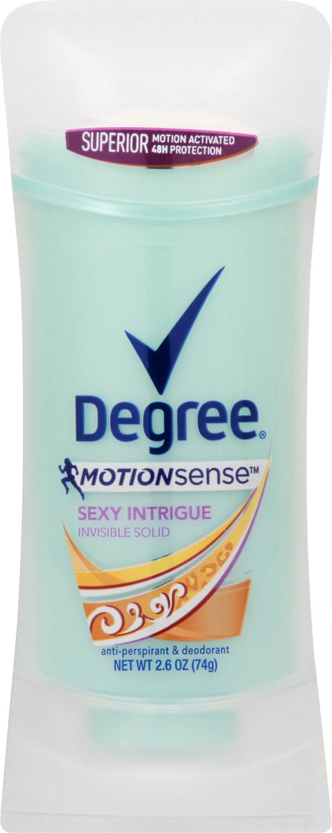 slide 6 of 12, Degree Womens Motion Sense Sexy Intrigue Invisible Solid Anti-perspirant & Deodorant, 2.6 oz
