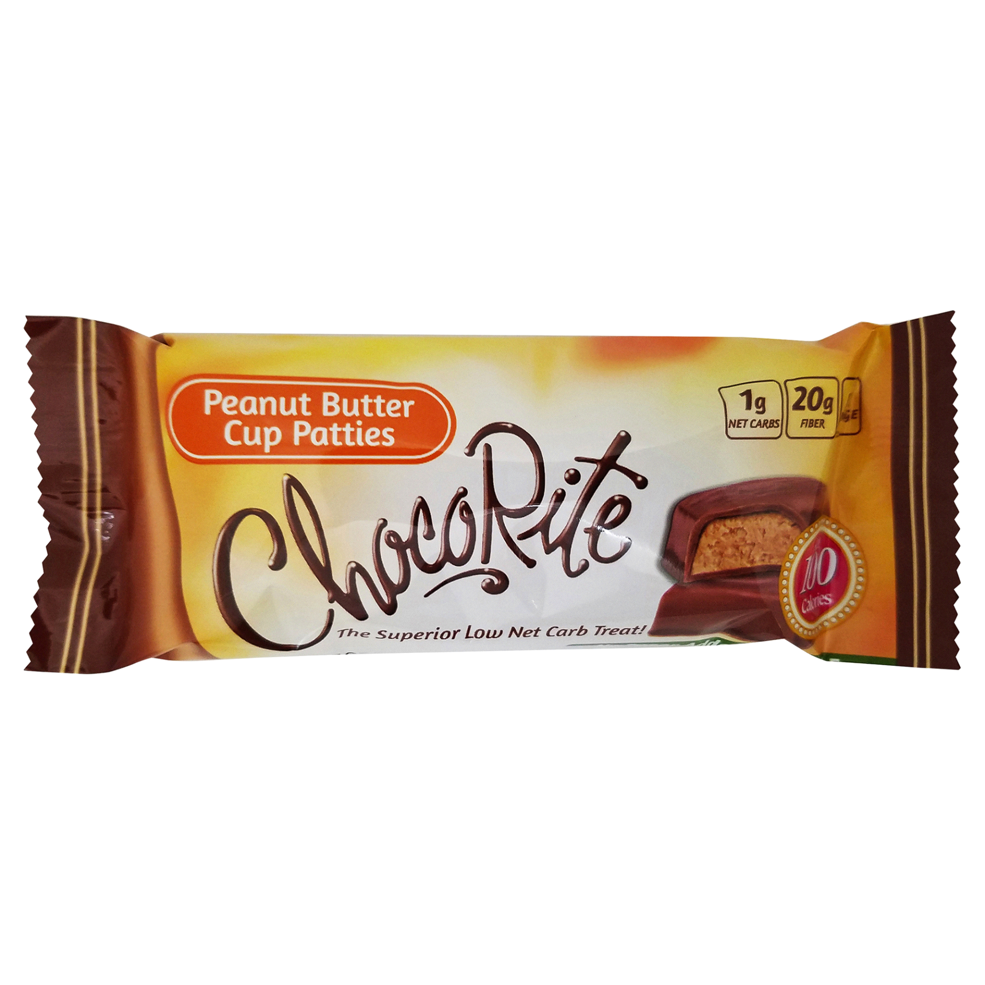 slide 1 of 1, ChocoRite Peanut Butter Cup Patties, 2 ct