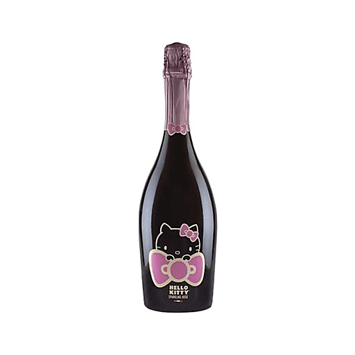 slide 1 of 1, Hello Kitty Sparkling Rose, 750 ml