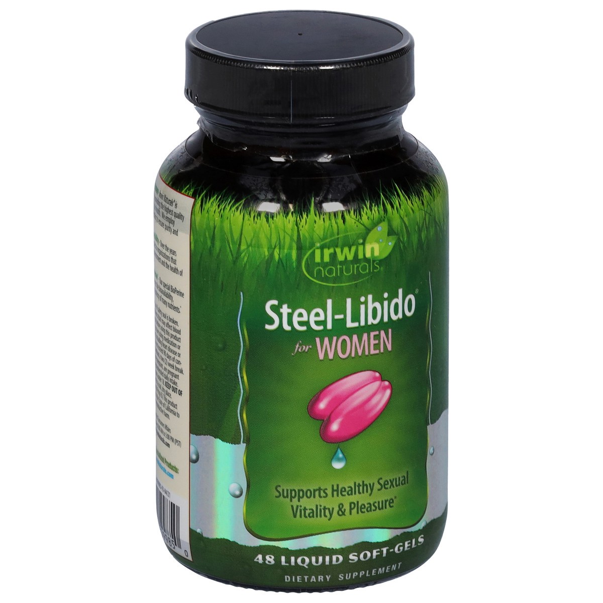 slide 9 of 9, Irwin Naturals Steel-Libido for Women 48 Liquid Soft-Gels, 48 ct