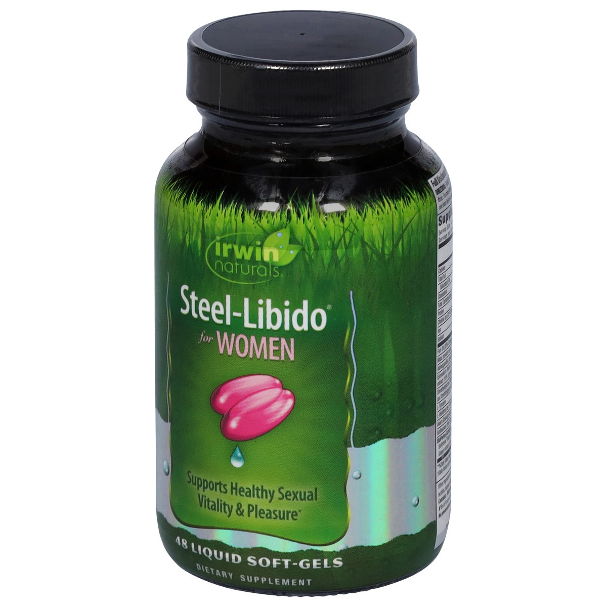 slide 7 of 9, Irwin Naturals Steel-Libido for Women 48 Liquid Soft-Gels, 48 ct