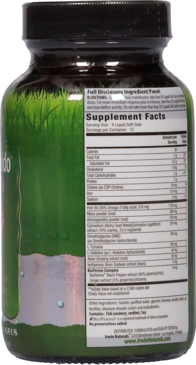 slide 5 of 9, Irwin Naturals Steel-Libido for Women 48 Liquid Soft-Gels, 48 ct