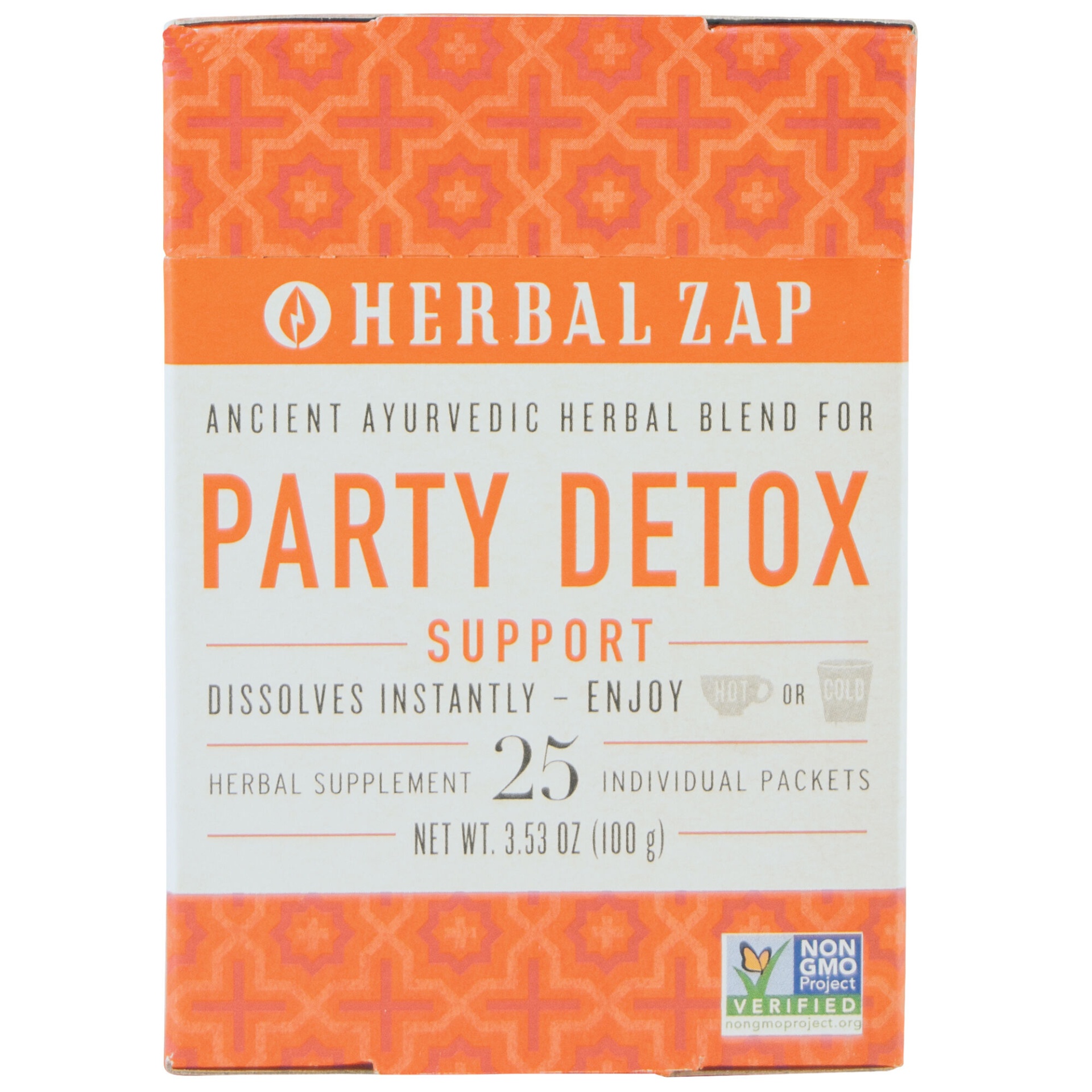 slide 1 of 1, Herbal Zap Party Detox, 25 ct