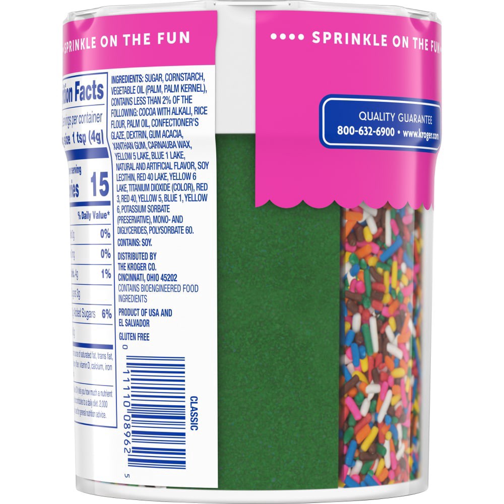 slide 3 of 5, Kroger Sprinkle Mix Shaker, 7.2 oz