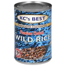 KC's Best Minnesota Cultivated Premium Cooked Wild Rice 15 oz