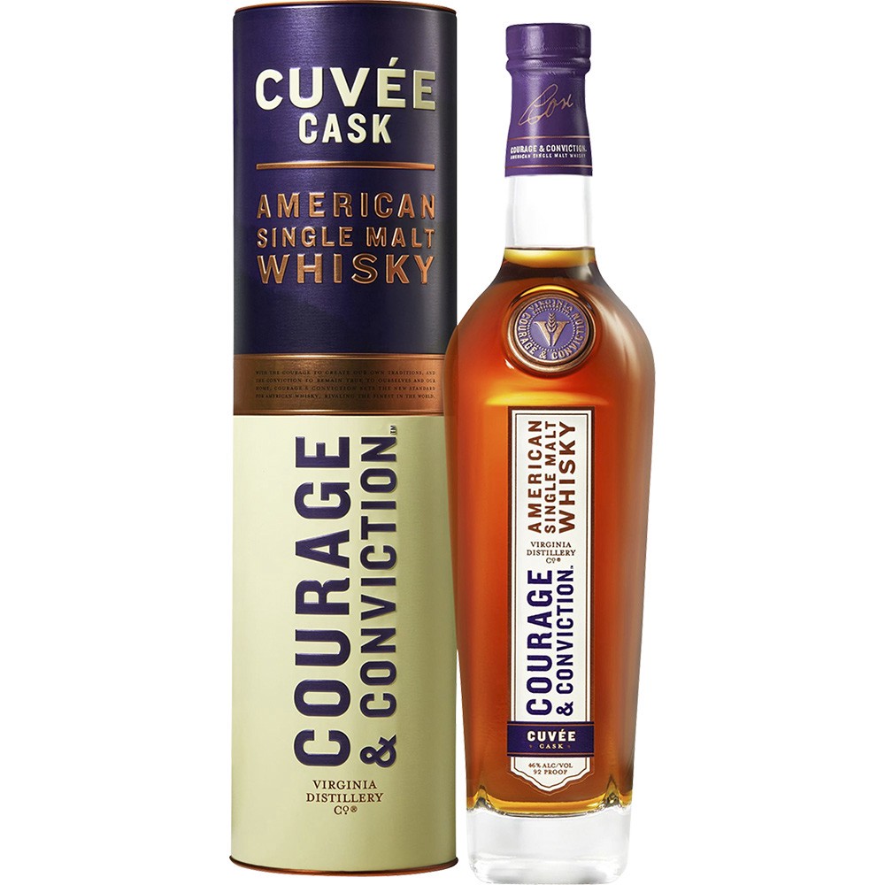 slide 1 of 1, Virginia Distilling Virginia Dist Courage Cuvee Brlsel, 750 ml