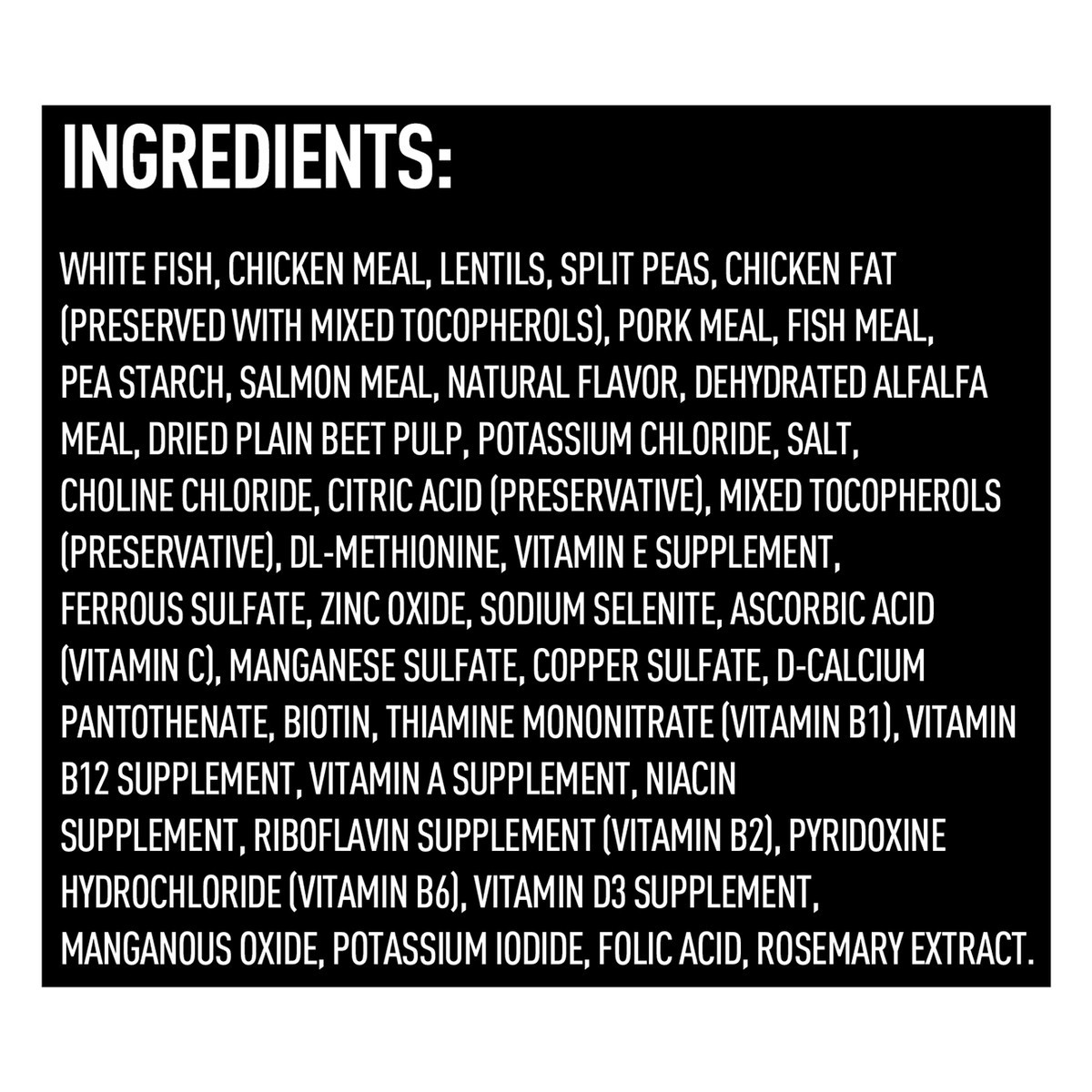 slide 10 of 10, CRAVE XL Adult Premium Dog Food with Protein from White Fish & Salmon 30 lb, 30 lb