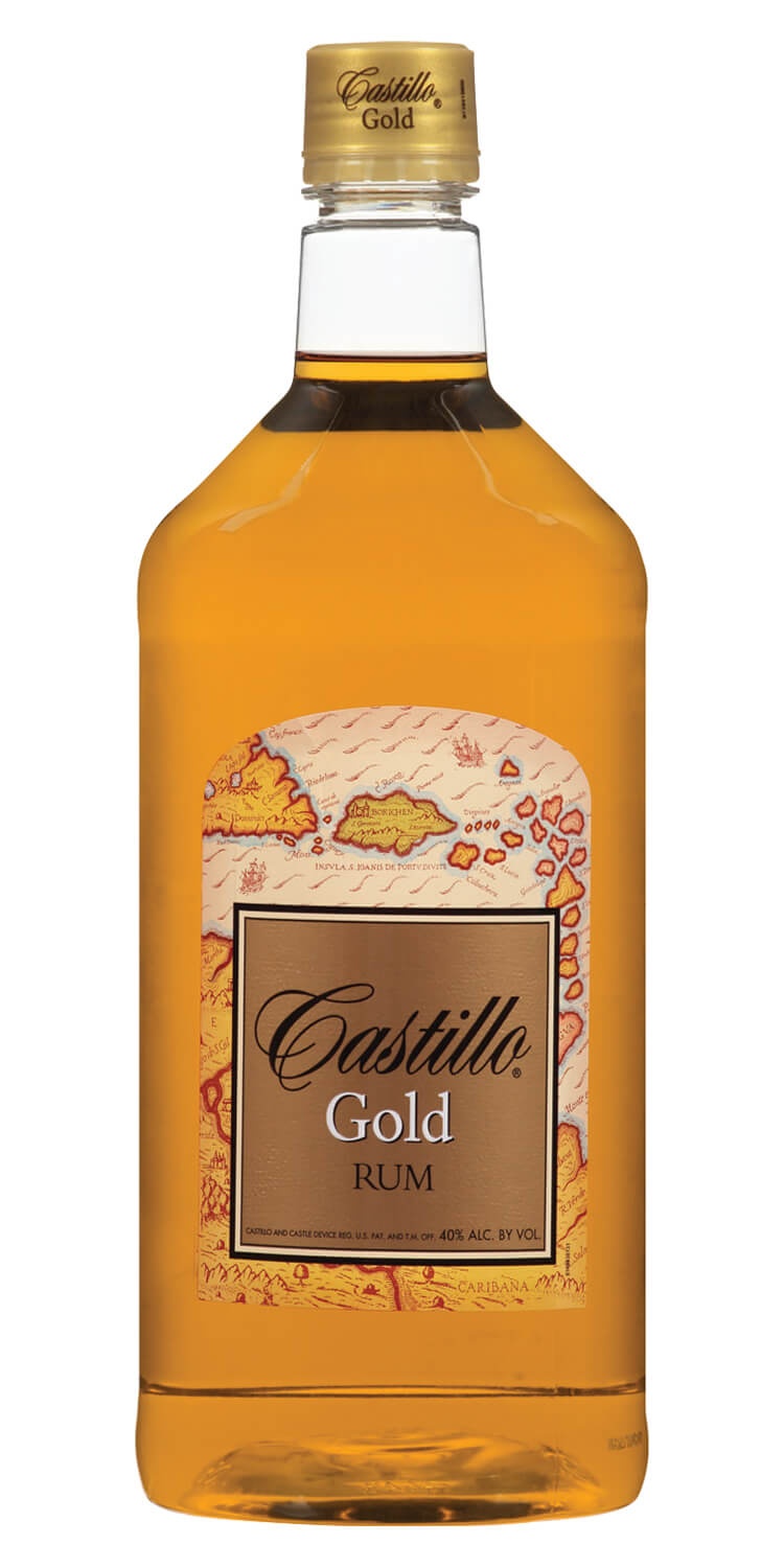 slide 1 of 1, Castillo Gold Rum, 1.75 liter