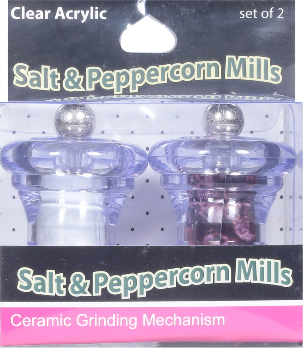 slide 7 of 11, Jacent Set of 2 Salt & Peppercorn Mills 1 ea, 1 ct