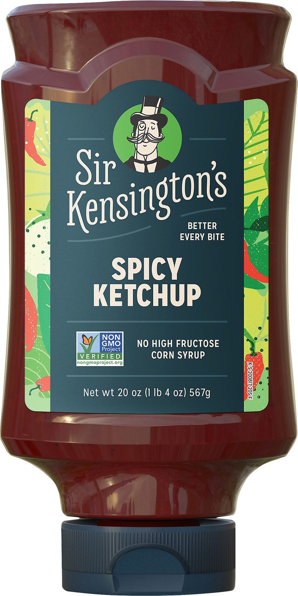 slide 7 of 7, Sir Kensington's Spicy Ketchup, 20 oz, Pack Of 6, 20 oz