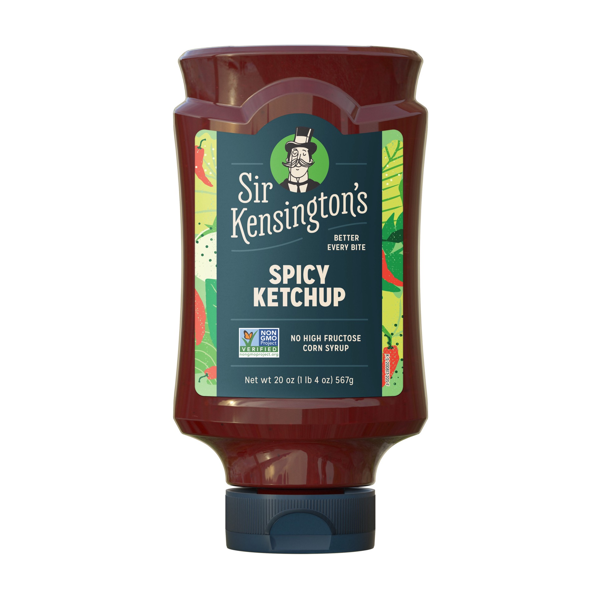 slide 1 of 7, Sir Kensington's Spicy Ketchup, 20 oz, Pack Of 6, 20 oz