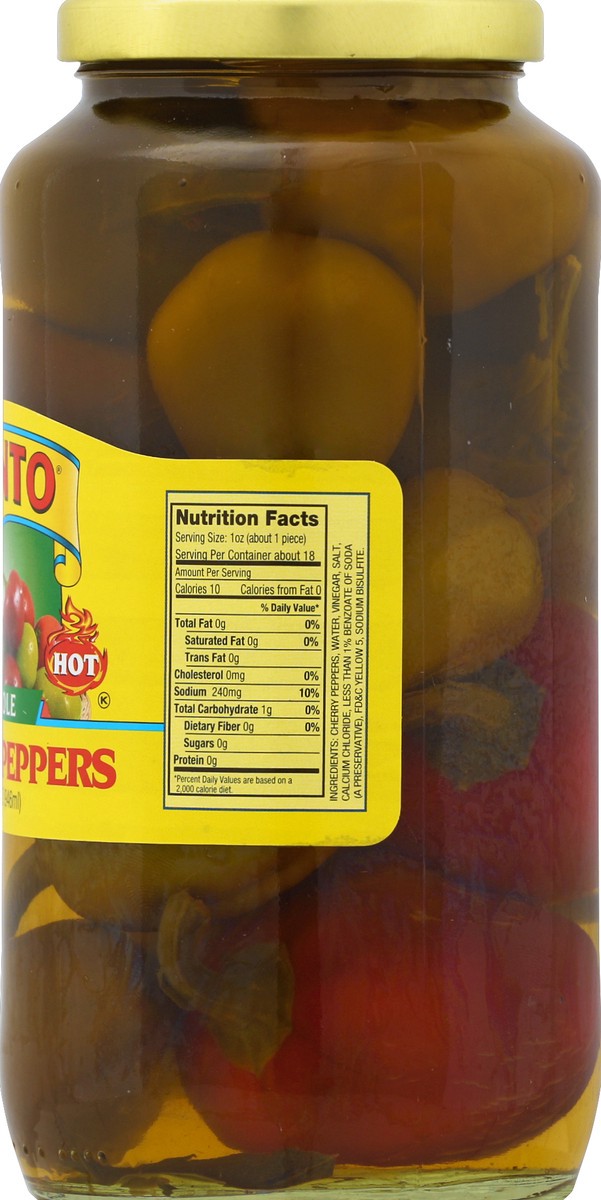 slide 4 of 8, Cento Cherry Peppers 32 oz, 32 fl oz