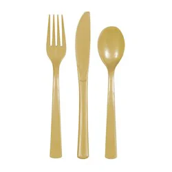 Unique Gold Matte Cutlery Bag