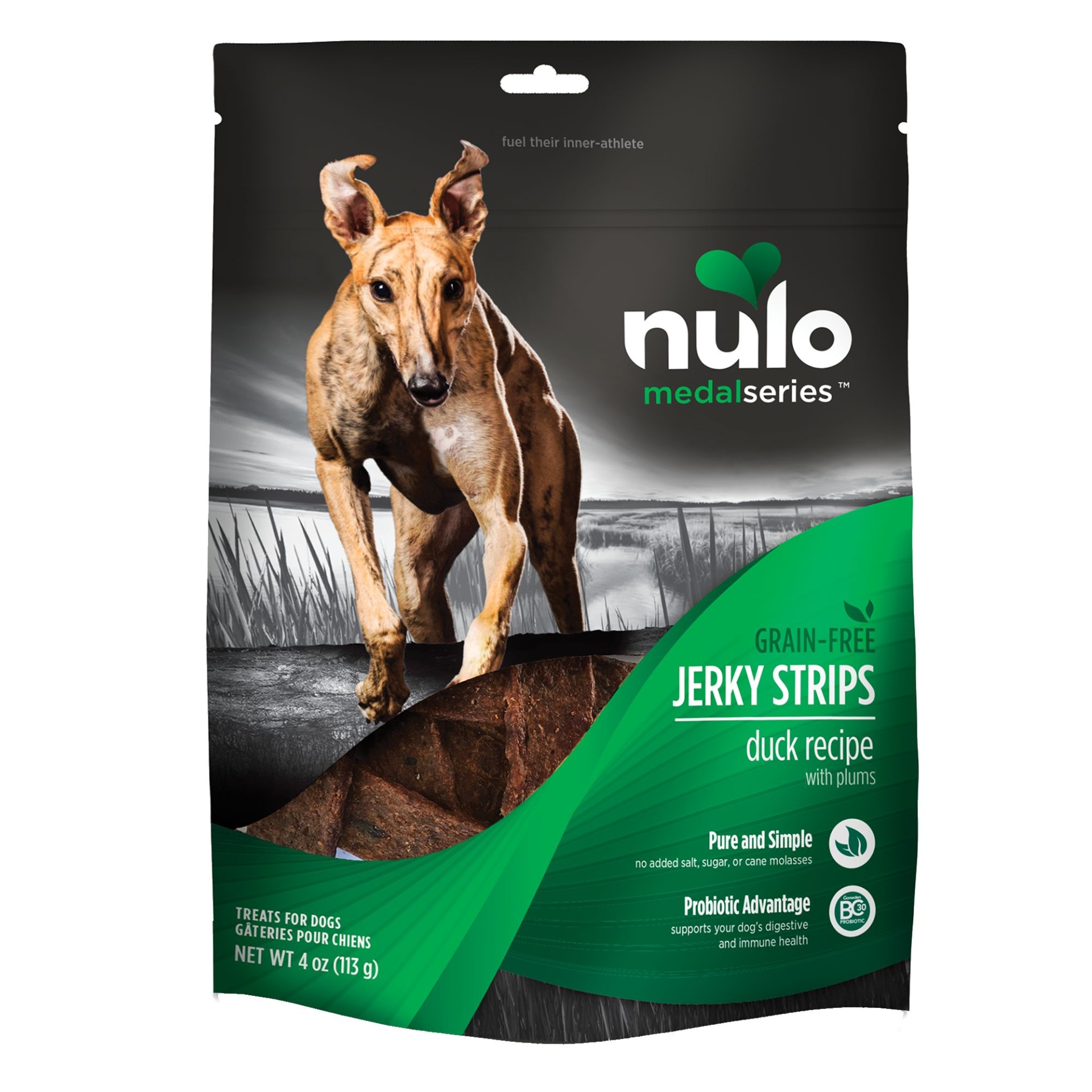 slide 1 of 1, Nulo MedalSeries Dry Dog Treat - Duck, 4 oz