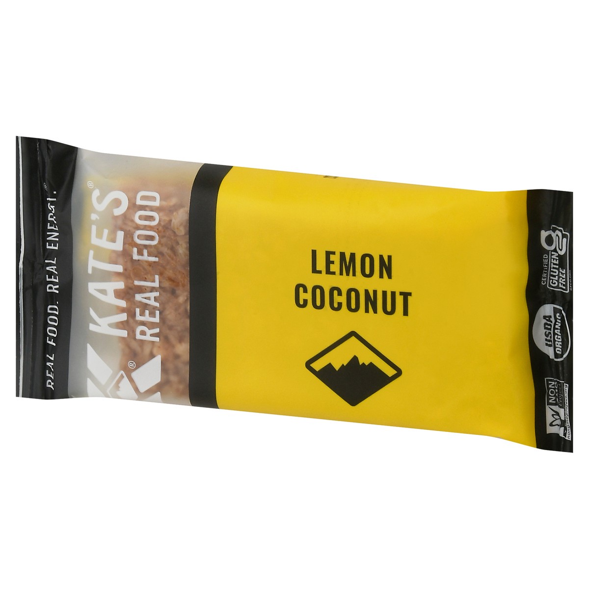 slide 3 of 9, Kate's Real Food Lemon Coconut, 2.2 oz