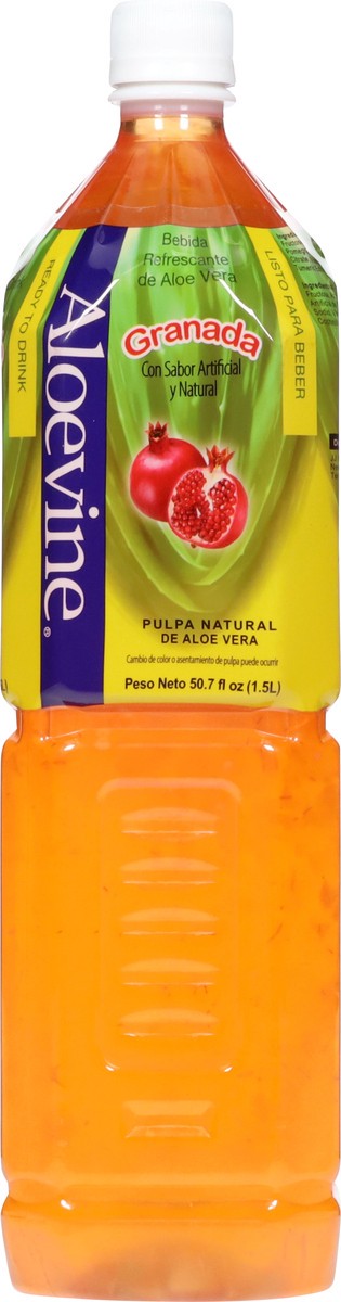 slide 8 of 14, Aloevine Refreshing Pomegranate Aloe Vera Drink 50.7 fl oz, 50.7 fl oz