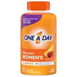 One A Day VitaCraves Women's Multivitamin/Multimineral Supplement Gummies 170 ea Bottle