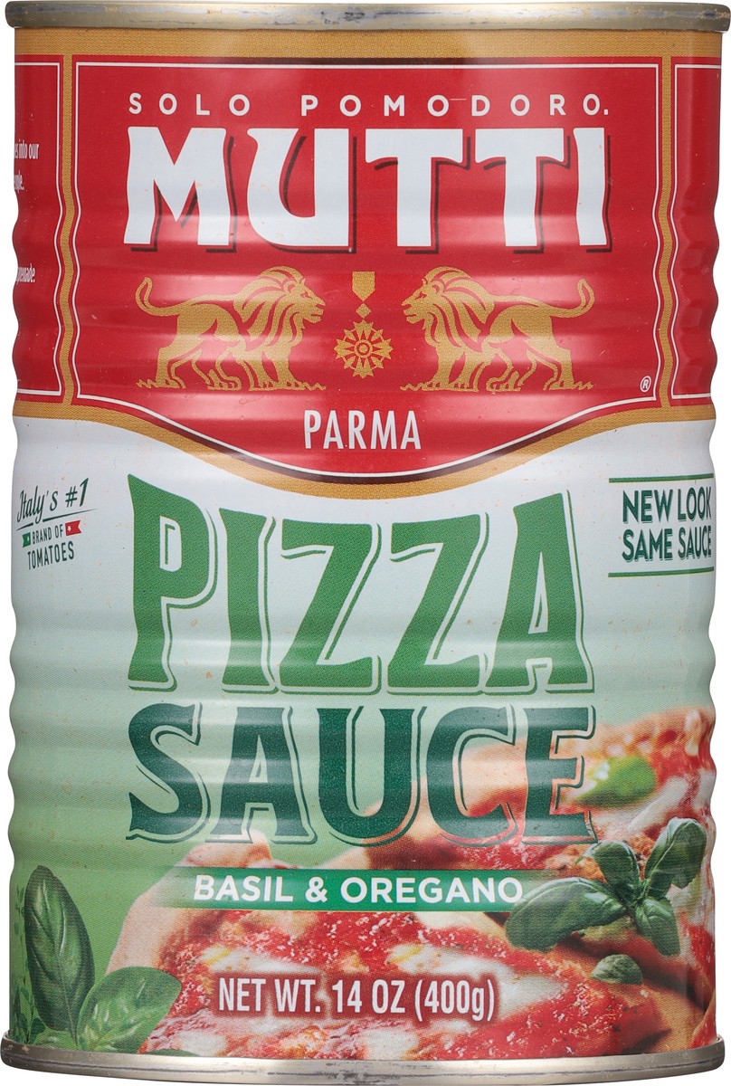 slide 6 of 9, Mutti Basil & Oregano Pizza Sauce 14 oz, 14 oz