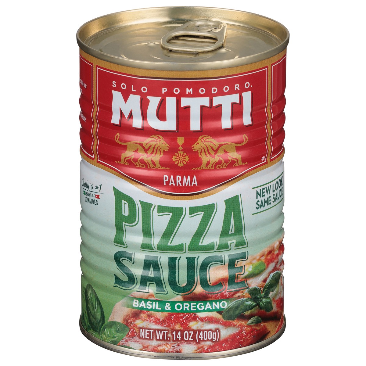 slide 1 of 9, Mutti Basil & Oregano Pizza Sauce 14 oz, 14 oz