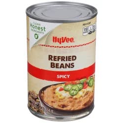 Hy-vee Spicy Refried Beans
