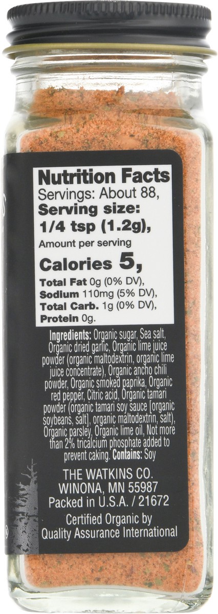 slide 7 of 9, Watkins Seasoning Chili Lime, 3.7 oz
