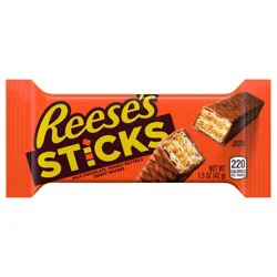 Reese's Sticks Milk Chocolate Peanut Butter Wafer Candy Bar, 1.5 oz