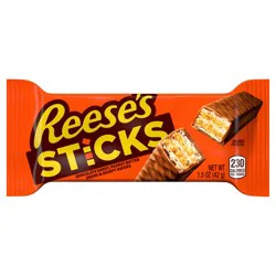 Reese's Sticks Milk Chocolate Peanut Butter Wafer Candy Bar, 1.5 oz