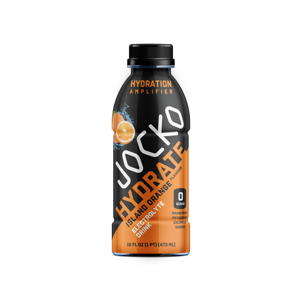 slide 3 of 3, Jocko Hydrate RTD Island Orange Bottle, 16 fl oz