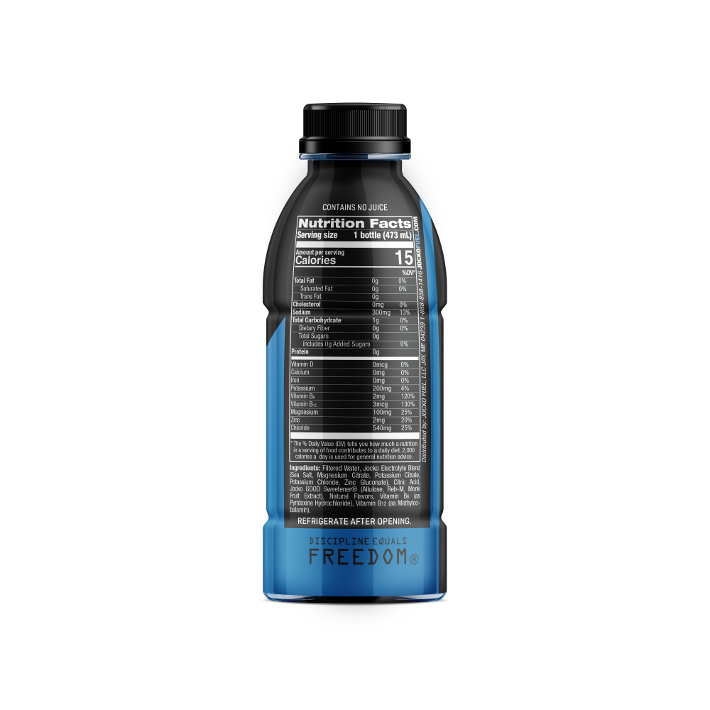 slide 2 of 3, Jocko Hydrate Rtd Blue Raspberry, 16 fl oz