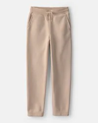 Oshkosh Boys Fleece Drawstring Knit Joggers - Tan Tan 10