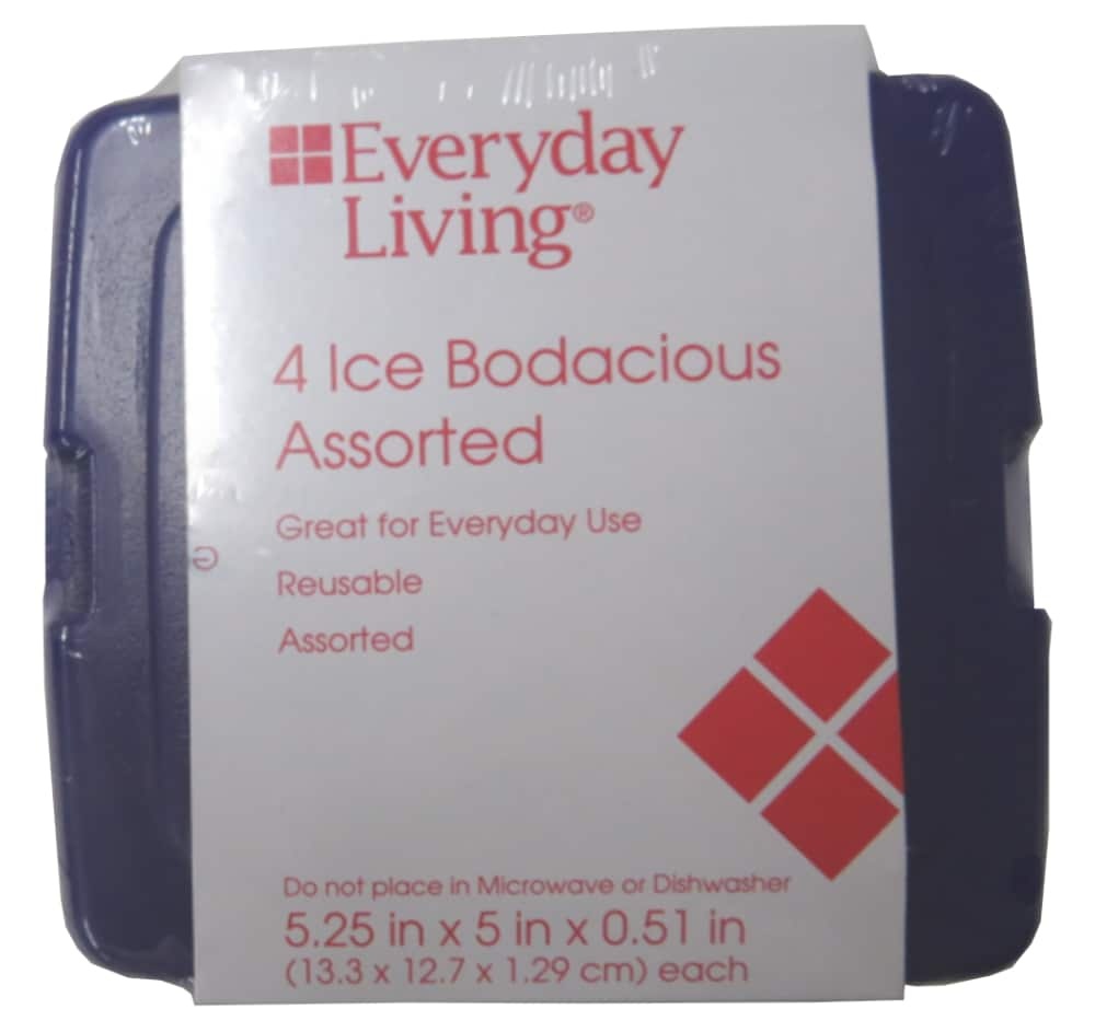 slide 1 of 1, Everyday Living Ice Pack - Bodacious Assorted, 4 ct