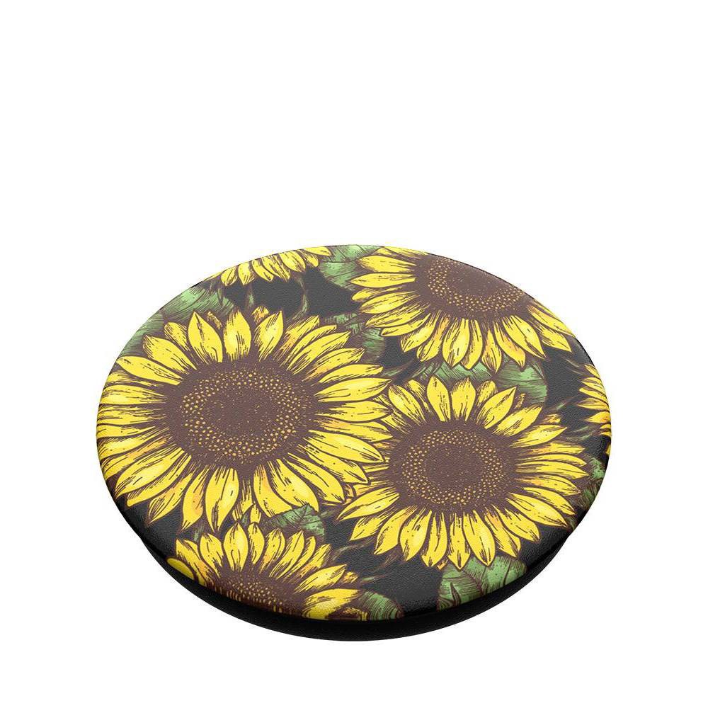 slide 2 of 3, PopSockets PopGrip Cell Phone Grip & Stand - Sunflower Power, 1 ct