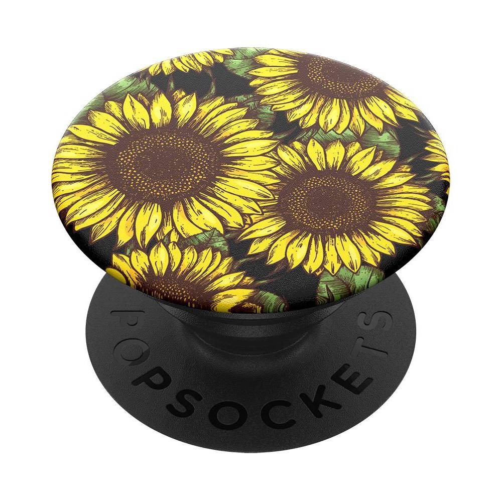 slide 1 of 3, PopSockets PopGrip Cell Phone Grip & Stand - Sunflower Power, 1 ct