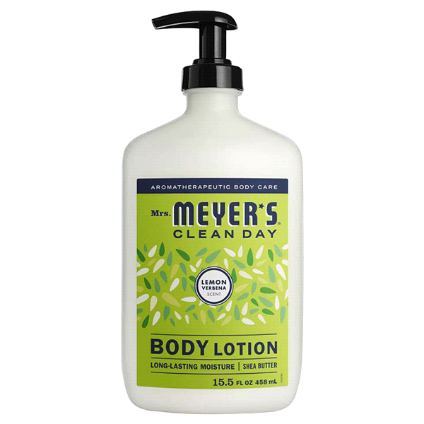 slide 1 of 1, Mrs. Meyer's Body Lotion Lemon Verben, 15.5 oz