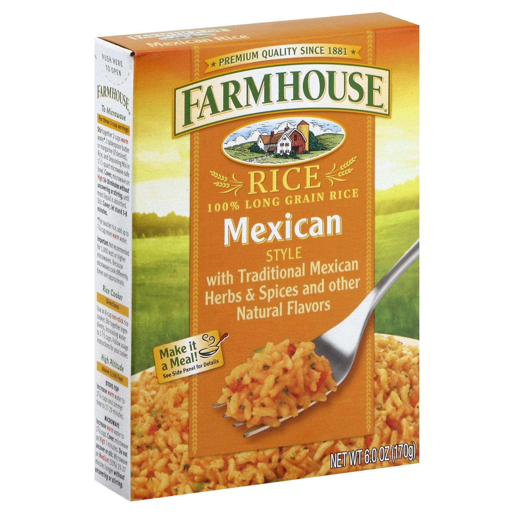 slide 1 of 1, Farmhouse Mexican Style Rice, 6 oz