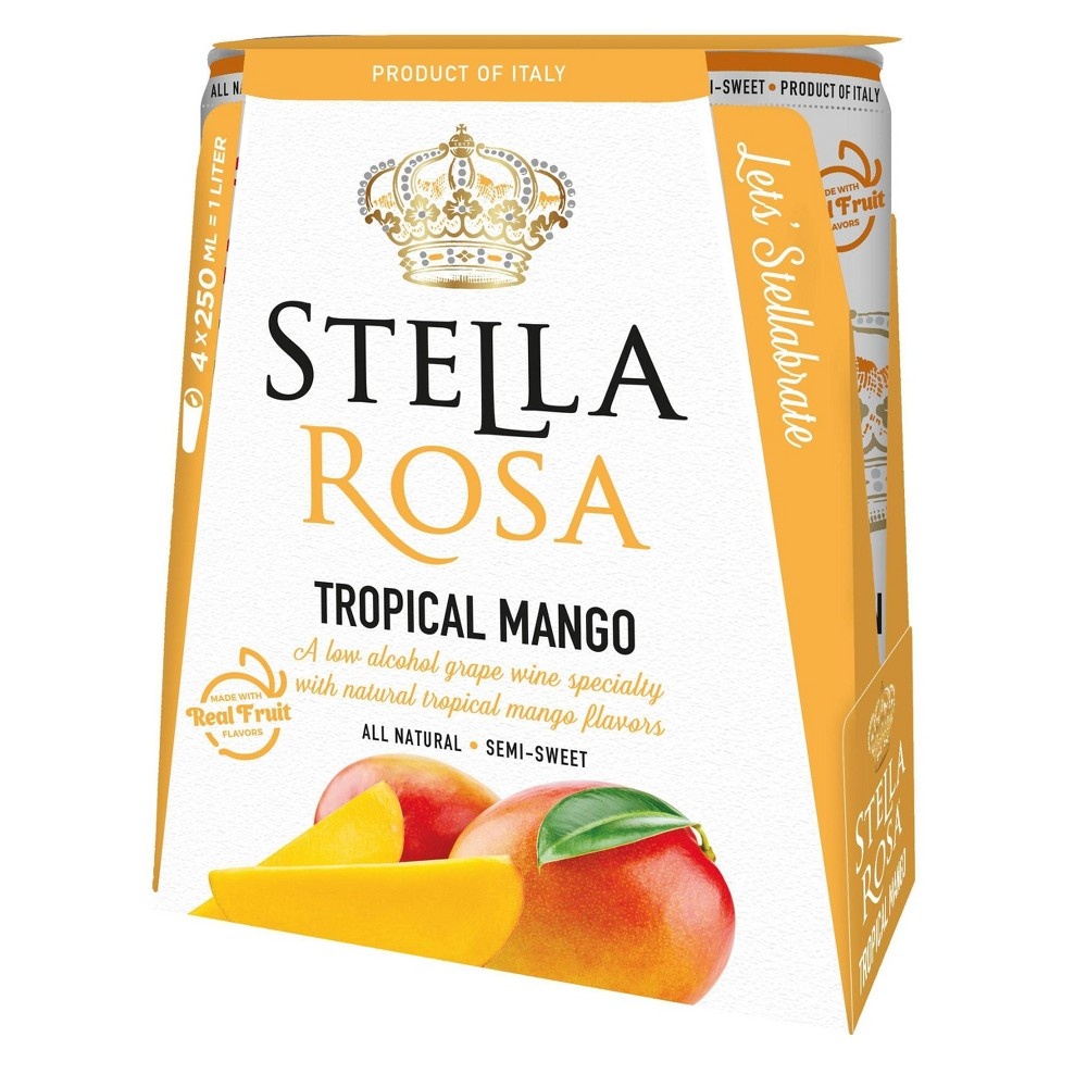 slide 3 of 3, Stella Rosa Tropical Mango Wine, 2 ct; 250 ml